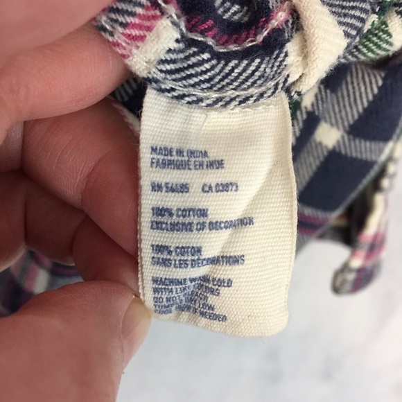 American Eagle Plaid Shirt Mens XL Athletic Fit Cotton Lightweight Soft Flannel - Picture 6 of 9